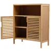Szafka łazienkowa bambusowa 81x65x31cm Podgląd zdjęcia produktu 7