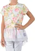 Mädchen Tunika mit Volant und Tüll 30366 Hellblau Rose Produktbild-Vorschau 1
