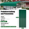 22x Trapezblech Metall Dachplatten für 10.12 m² Stahlblech Produktbild-Vorschau 2