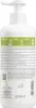 The back of a white pump bottle with green and white text and icons. Voir les images du produit