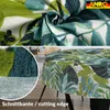 Tischdecke Botanik Tropik Grüntöne Rund 140cm Schnittkante Produktbild-Vorschau 3