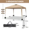 LEADZM 3x3M Pavillon Wasserdicht Pop up Faltpavillon Produktbild-Vorschau 4
