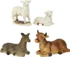 Krippenfiguren Tiere Set 6-11cm Handbemalt Krippendeko Produktbild-Vorschau 4