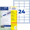 Avery Zweckform 6172, Universal-Etiketten, A4, Produktbild-Vorschau 1