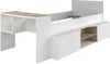 Lit combiné avec bureau & espace de rangement - 90 x Voir les images du produit 5
