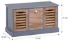 Sitzbank TRIENT im Vintage Look grau/natur Garderobenbank Produktbild-Vorschau 6