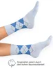 OCERA 10 Paar Damen Socken mit buntem Rauten-Muster - Gr. Produktbild-Vorschau 2
