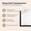 KitchenYeah© Herdabdeckplatte Marmor - Gold - Weiß - Luxus Produktbild-Vorschau 6