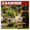 Kaminer 27556 Trépied pour barbecue avec grille 190 x 70 cm Voir les images du produit 14