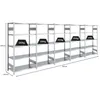Schwerlastregal SILVER MAMBA  Germany | HxBxT 200x500x50cm Produktbild-Vorschau 2