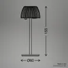 BRILONER Champ Nano Lampe de table - 1,5W, 130lm, batterie, Voir les images du produit 7