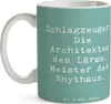 Mr. & Mrs. Panda Kaffeebecher Spruch Schlagzeug Architekten Produktbild-Vorschau 3