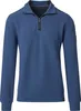 CASAMODA Herren Sweatshirt Troyer Zipper Regular-Fit Aqua L Produktbild-Vorschau 5