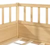 Letto per bambini in legno massello, modello a terra, Anteprima dell’immagine prodotto 9