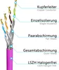 hb-digital CAT 7a Verlegekabel 500m Simplex Ethernetkabel Produktbild-Vorschau 5