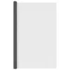 vidaXL Fliegengitter Fiberglas 112x2000 cm Schwarz Produktbild-Vorschau 3