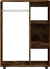 vidaXL Šatní skříň Smoked Oak 80x40x110 cm výrobek ze dřeva Náhled obrázku produktu 5