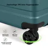 Handgepäckkoffer Koffer Hartschale Leicht Reisekoffer ABS Produktbild-Vorschau 7