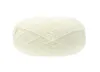 A ball of white yarn on a white background. Produktbild-Vorschau