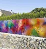 Zaunbanner Bunte Blätterkronen Sichtschutz Garten Zaun Produktbild-Vorschau 1