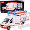 QULKI City 911 Ambulans Spielzeug-Krankenwagen mit Trage Produktbild-Vorschau 1