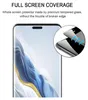 A close-up of a smartphone screen protector being applied to a phone. Anteprima dell’immagine prodotto