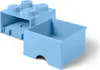 LEGO Brick Drawer 4 hellblau (hellblau) Produktbild-Vorschau 3
