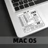 INF Samolepky se zkratkami pro Mac OS Náhled obrázku produktu 4