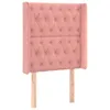 The Living Store Boxspringbett mit Matratze & LED Rosa Produktbild-Vorschau 7