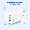 65W USB-C GaN Ladegerät mit 2m USB-C Ladekabel (20W) – Produktbild-Vorschau 8