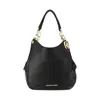 MICHAEL KORS LILLIE Large Hobo Bag aus schwarzem Leder, Produktbild-Vorschau 1
