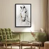 MuchoWow® MuchoWow® Gerahmtes Poster Pferd - Aquarell - Produktbild-Vorschau 2
