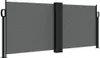 vidaXL Seitenmarkise Ausziehbar Anthrazit 100x600 cm Produktbild-Vorschau 1