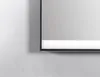 LED Badspiegel 80×60 cm, schwarz, Alurahmen, Licht Produktbild-Vorschau 5