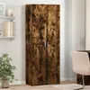 vidaXL Highboard Räuchereiche 70x35x180 cm Holzwerkstoff Produktbild-Vorschau 2