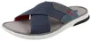 RIEKER 25250-14 Herren Pantolette blau Textil - Größe: 42 Produktbild-Vorschau 1