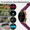 Inteligentny zegarek damski, okrągły, z funkcją telefonu, Podgląd zdjęcia produktu 4