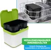 YourCasa® Biomülleimer Küche für Biomüll aus Edelstahl Produktbild-Vorschau 3