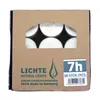 WENZEL PURE tea light 100% wosk rzepakowy 7 godzin, biały Podgląd zdjęcia produktu 2