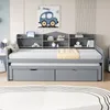 Flieks Holzbett Jugendbett 90x200cm mit Ladefunktion, Produktbild-Vorschau 3