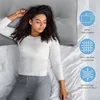 ELONEO Coussin dorsal 120 cm de large, coussin en forme de Voir les images du produit 5