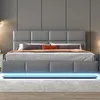 Polsterbett,Doppelbett mit höheverstellbarem Produktbild-Vorschau 7