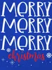 Merry Merry Merry Christmas - Weihnachten Produktbild-Vorschau 3