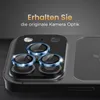 Close-up of camera lens protectors on a smartphone. Produktbild-Vorschau