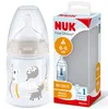NUK First Choice+ Babyflasche 0–6M 150ml Temp Control Produktbild-Vorschau 1