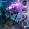 Tavolo da gioco KESSER® LED | Scrivania da gioco a forma di Anteprima dell’immagine prodotto 2