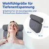 Ergonomisches Badekissen für Badewanne mit 7 Saugnäpfen & Produktbild-Vorschau 5