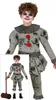 Costume da clown dell'orrore per ragazzi, taglia:140/146 Anteprima dell’immagine prodotto 5
