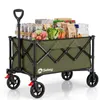 Sekey Bollerwagen faltbar 150 kg mit Bremsen, klappbarer Produktbild-Vorschau 1