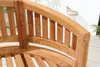 Massive Gartenbank EMPIRE TEAK 120cm natur Teakholz Produktbild-Vorschau 8